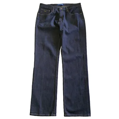 RM Williams Men's Jeans Size 34x34 Blue Dark Wash Denim Straight TJ365DXIW01  • $42.88