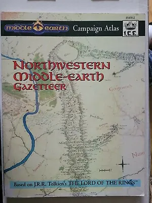 North-western Gazetter Campaign Atlas Soft Cover Middle-earth MERP RPG  No Map • £69.99