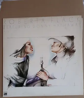£4.99 • Buy Roberta Flack Featuring Donny Hathaway (1980) Original UK LP Vinyl