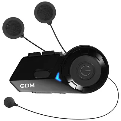 GDM SuperSonic Motorcycle Helmet Bluetooth Headset • $49.95