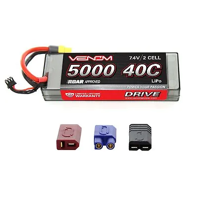 Axial SCX10 Deadbolt 40C 7.4V 5000mAh LiPo Battery By Venom • $74.99