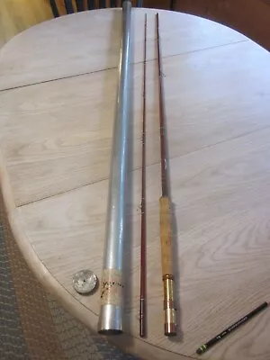 Vtg Fenwick Ff85 2pc 8' 6  Fiberglass Fly Rod W/orig Tube & In A+ Used Condition • $72
