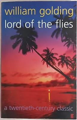 Lord Of The Flies By William Golding Paperback Faber & Faber 1997 • £6