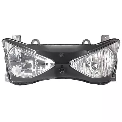 Moto Front Headlight Headlamp Assembly For Kawasaki Ninja ZX636 ZX6R 2003 2004 • $155.86