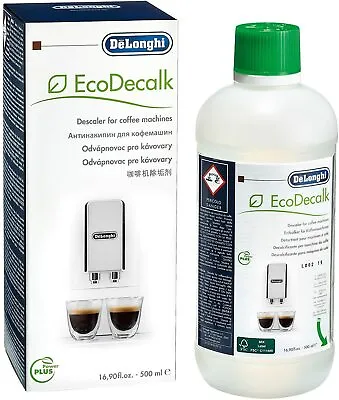 $57.98 • Buy EcoDecalk | DLSC500 | Natural Descaler For Coffee Machines | 500ML Pack, Clear