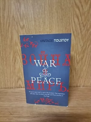 War And Peace (Vintage Classics) By Tolstoy Leo Paperback Book (21e) • £6.50