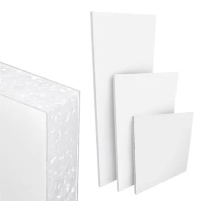 £35 • Buy White UPVC Door Panel Foam Filled 20mm 24mm 28mm Flat PVC Plastic Infill Glazing