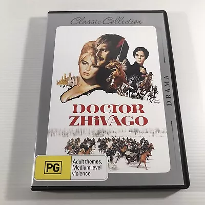 DVD Doctor Zhivago Julie Christie Alec Guinness Omar Sharif R4 PAL Classic Movie • $10