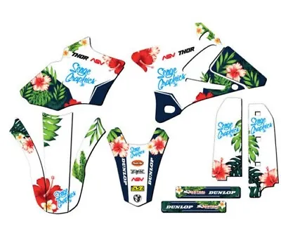 2002-2014 YZ 85 TROPIC White Senge Graphics Kit Compatible With Yamaha • $164.99