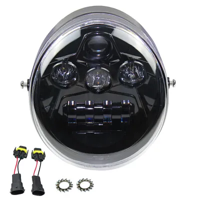 For V Rod VRSCF VRSC VRSCR 2002-2017 60W Vrod LED Front Headlight HI/Low Beam • $63.99