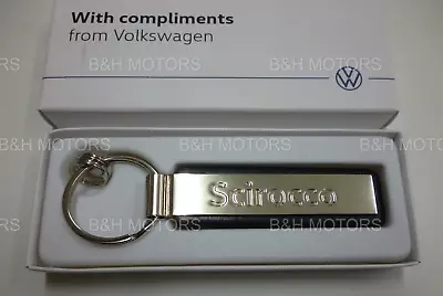 New Genuine Volkswagen Scirocco Silver Keyring 000087010h Ypn • $18.87