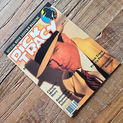 Dick Tracy - Official Movie Souvenir Magazine DICK TRACY Magazine - New - 1990 • $14.25