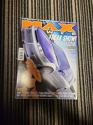 Max Power Magazine August 2001 MK1 Golf GTi Mazda Astra Saxo • £5.99