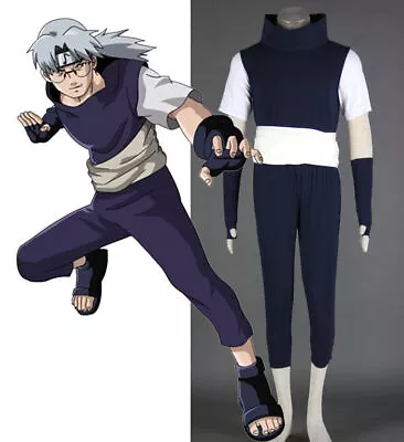 NARUTO Yakushi Kabuto Anime Cartoon Cosplay Costume • $65