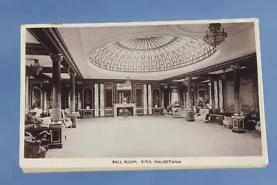 Cunard Line Rms Mauretania Unused Sold Onboard Postcard Rp Ballroom • $18.68