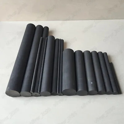 High Purity Graphite Carbon Bar Round Rod Electrode High Temperature Resistant • $12.76