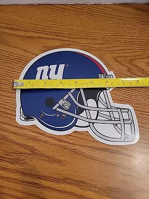 NY Giants Football Plastic Insert Bud Light Beer Neon Light Up Sign • $19.99