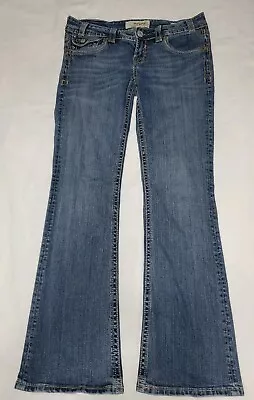 MEK Denim Womens Jeans New York Boot Cut Distressed Size 29x31.5 • $24.91