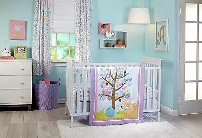 Little Love NoJo Adorable Orchard 3Pcs Crib Bedding - See Details 🌟 • $24.99