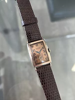 Vintage 1930s Art Deco Waltham Premier Curvex Styled Unisex Watch. Needs Service • $60