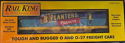 MTH RailKing 30-75114 Planters Peanuts 4-Bay Cylindrical Hopper Car • • $109.99