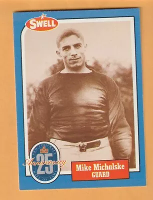 Mike Michalske Green Bay Packers 1988 Swell Greats #82 Penn State 10O • $2