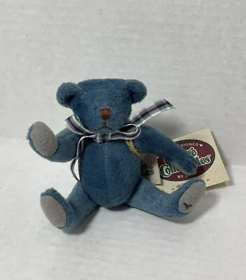 Tags Ganz Cottage Collectibles Mini Bluebeary Bear 5   Plush Stuffed Animal • $16.68