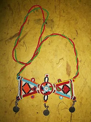 African Maasai Good Luck Necklace Masai Massai Fair Trade Jnmg19 • $23.97