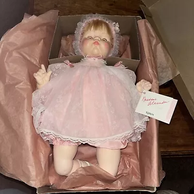 Madame Alexander Kitten 18  Baby Doll 5310 With Tags And Original Dress & Bonnet • $100