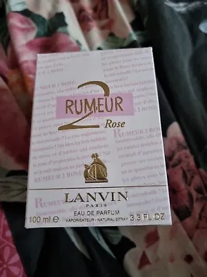 Lanvin Paris Rumeur 2 Rose  Eau De Parfum 100ml Unused • £23.50
