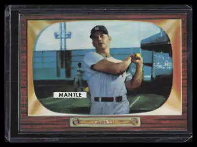 1996 Topps Mantle Redemption 5 Mickey Mantle 1955 Bowman Sweepstakes /2500 • $10
