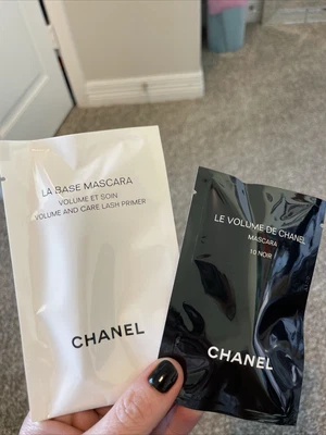 $9.50 • Buy 2 X Chanel Le Volume De Chanel Mascara 10 Noir + 1 X La Base Primer 1g / 0.03oz