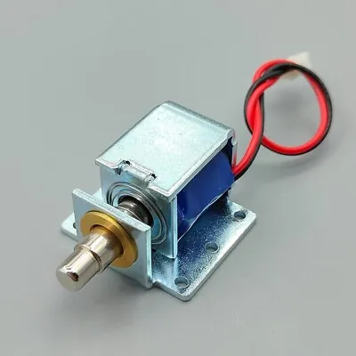 DC 5V-12V Mini Push Pull Type Spring Rod Solenoid Electromagnet Electric Magnet • $2.45