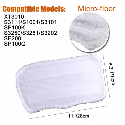12/8/4 Microfiber Replacement Pads For Shark Steam Mop S3251 S3101 XT3010 SE200 • $10.88