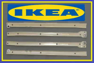 IKEA Malm Drawer Runners Set For 1 Drawer 45cm #118788 #118789 #148601 NO SCREW • £10