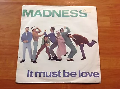 £6.99 • Buy MADNESS - 1981 Vinyl 45rpm 7-Single - IT MUST BE LOVE