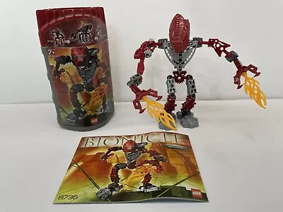 LEGO Bionicle 8736 Toa Hordika Vakama Canister Manual NO Spinners Or Launcher • $19.99