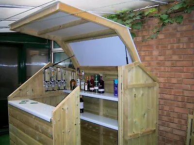 £845 • Buy Garden Bar Garden  Structures Outdoor Bar MariniUK