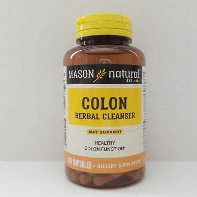 $9.95 • Buy 100 Capsules COLON HERBAL CLEANSER NATURAL DETOX ALOE VERA ALFALFA DIGESTION