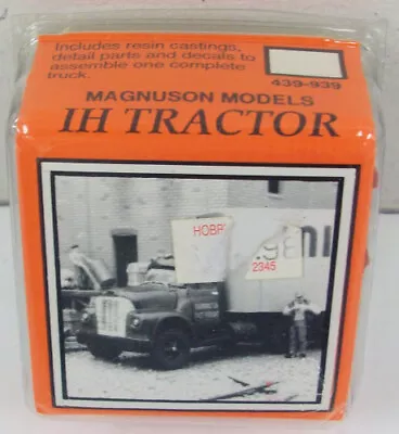 Magnuson Models 439-939 HO IH Tractor Resin Kit • $9.34