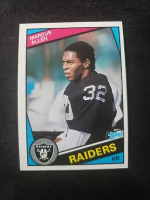 🏈1984 Topps #98 Marcus Allen🏈EX-MT🏈B • $1.49