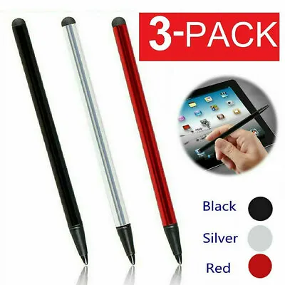 Capacitive & Resistive Pen Stylus Touch Screen Drawing For IPhone/iPad/Tab-wq • £4.67