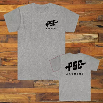 PSE Archery Logo Bows Men's Grey T-Shirt S-5XL • $14.29