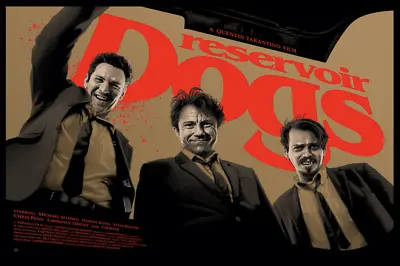 Quentin Tarantino Reservoir Dogs Movie Poster Screenprint By Marko Manev 43/285 • $129.11