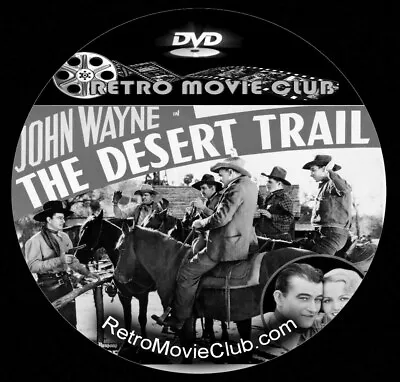 The Desert Trail (1935) Western Adventure John Wayne Movie DVD • $12.97