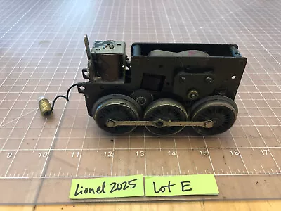 Lionel O Train 2025 Locomotive ENGINE MOTOR WHEEL UNIT ASSEMBLY PART LOT E • $40.95