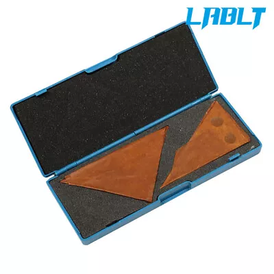 LABLT 2 Pack 45 45 90 Degree Angle Blocks 30 60 90 Degree Angle Machinist Plate • $16.24