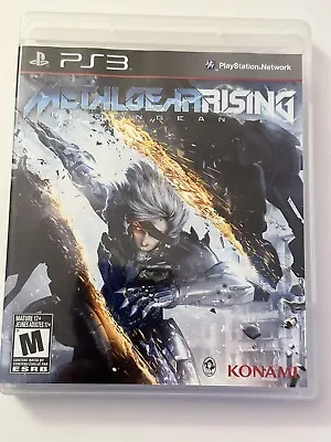 Metal Gear Rising: Revengeance (Sony PlayStation 3 2013) CIB • $12