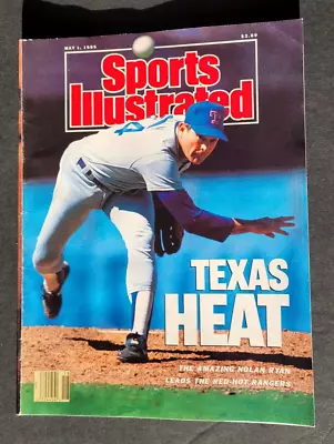 1989 Sports Illustrated Nolan RYAN Rangers Utah JAZZ Miami HURRICANES No Label • $8.75