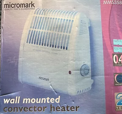 Micromark Wall Mounted Convector Heater • £18.90